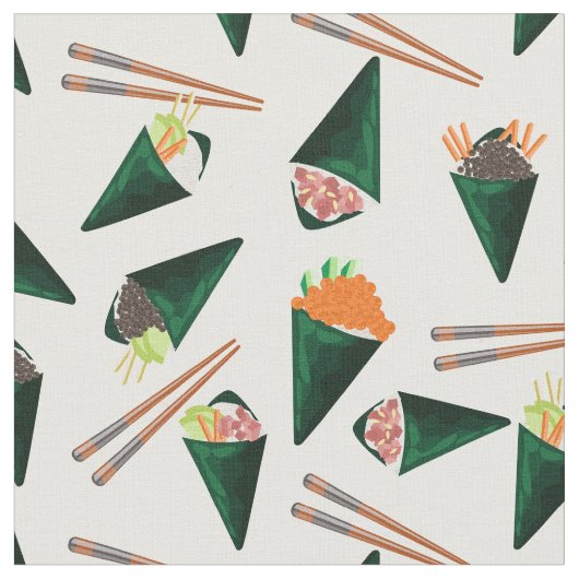 Tissu sushi temaki (Fermer)