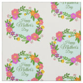 Tissu Sweet Simple Mère's Day Wreath (Échantillon)