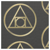 Tissu Symbole alchimique (Détail)