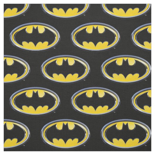 Tissu Symbole Batman | Logo classique (Échantillon)
