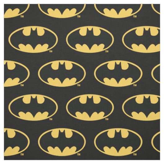 Tissu Symbole Batman | Logo ovale (Échantillon)