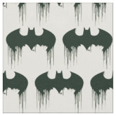 Tissu Symbole Batman | Logo Spraypaint (Fermer)