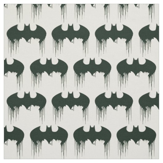 Tissu Symbole Batman | Logo Spraypaint (Échantillon)