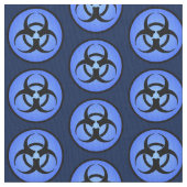 Tissu Symbole bleu de bioaléa (fermé)