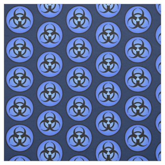 Tissu Symbole bleu de bioaléa (Échantillon)