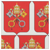 Tissu Symbole catholique de l'emblème du Vatican (Fermer)