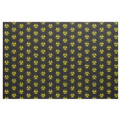 Tissu Symbole de bioaléa jaune (Fat Quarter)