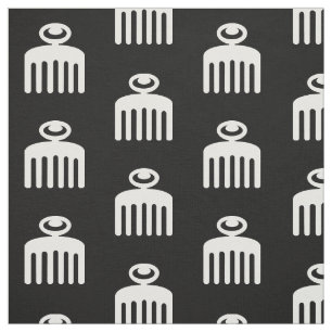 Tissu Symbole de Duafe Adinkra pour la beauté fémini