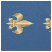 Tissu Symbole de Fleur de Lis (Détail)