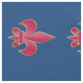 Tissu Symbole de Fleur de Lis (Détail)