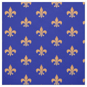 Tissu Symbole de la fleur de lis - lily royal héraldique (Échantillon)