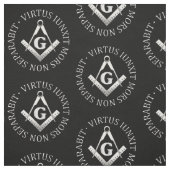 Tissu symbole de la franc-maçonnerie (Échantillon)