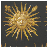Tissu Symbole de Louis XIV le Roi Soleil (Fermer)