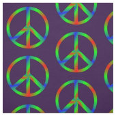 TISSU SYMBOLE DE PAIX RVB (Échantillon)