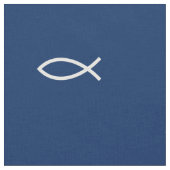 Tissu Symbole de poisson chrétien Ichthys Motif Image pe (Fermer)
