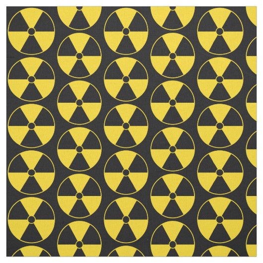 Tissu Symbole de rayonnement (Échantillon)