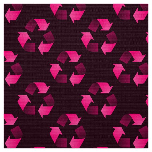 Tissu Symbole de réutilisation rouge (Échantillon)