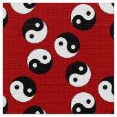 Tissu Symbole de Yin Yang (Fermer)