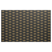 Tissu Symbole d'infini doré (Yard)