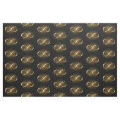 Tissu Symbole d'infini doré (Fat Quarter)