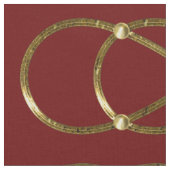 Tissu Symbole double Infinité - or antique + backgr. (Fermer)