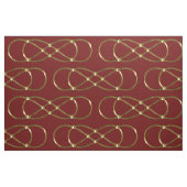 Tissu Symbole double Infinité - or antique + backgr. (Fat Quarter)