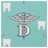 Tissu Symbole et dent de dentiste (Fermer)