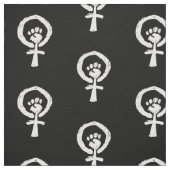 Tissu Symbole féministe (Échantillon)