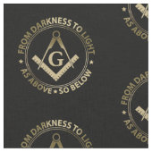 Tissu Symbole franc-maçonnerie (Fermer)