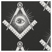 Tissu Symbole franc-maçonnerie (Détail)