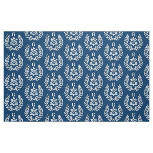Tissu Symbole franc-maçonnerie (Fat Quarter)