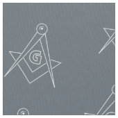 Tissu Symbole franc-maçonnerie (fermé)