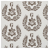 Tissu Symbole franc-maçonnerie (Échantillon)