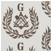 Tissu Symbole franc-maçonnerie (Détail)