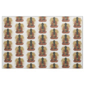 Tissu Symbole méditant de Bouddha OM (Fat Quarter)