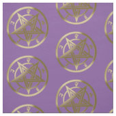 Tissu Symbole pentagramme classique (Échantillon)