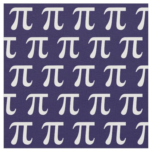 Tissu Symbole Pi Cute Math Enseignant (Fermer)