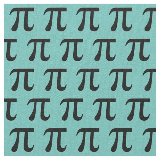 Tissu Symbole Pi Cute Math Enseignant (Fermer)