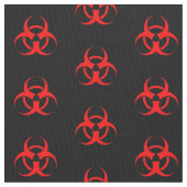Tissu Symbole rouge de Biohazard (fermé)