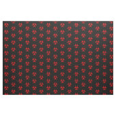 Tissu Symbole rouge de Biohazard (Fat Quarter)