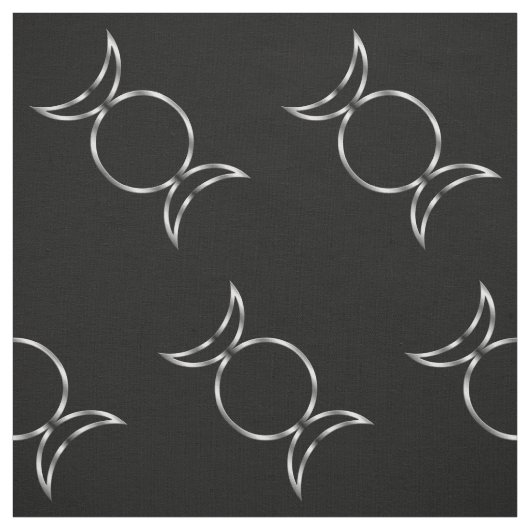 Tissu Symbole triple païen de déesse de Falln (Échantillon)