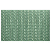 Tissu symbole vert signe dollar (Yard)