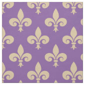 Tissu Symboles de fleur de lis (Échantillon)