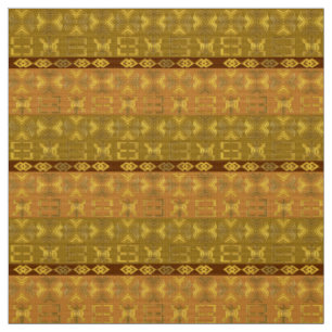 Tissu Symboles ethniques d'Adinkra d'Africain