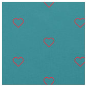 Tissu Symboles simples - COEURS + vos idées (Fermer)