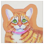 Tissu Tabby Cat avec Dancing Mice Coussin (Échantillon)