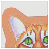 Tissu Tabby Cat Dancing Mice Coussin Mirror Images (fermé)