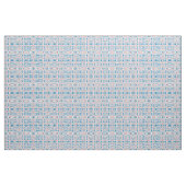 Tissu Tableau de contrôle bleu rose rétro Abstrait (Yard)