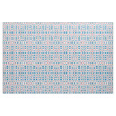 Tissu Tableau de contrôle bleu rose rétro Abstrait (Fat Quarter)