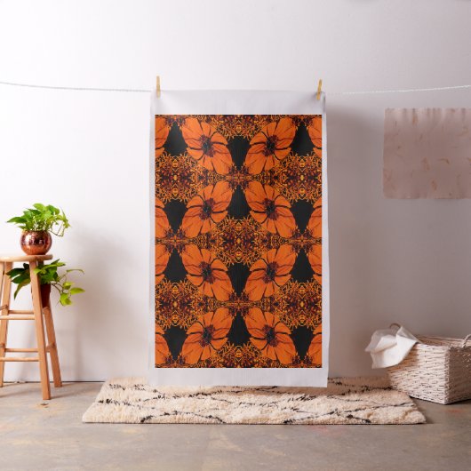 Tissu Tableau de fleurs d'automne...... (In Situ)